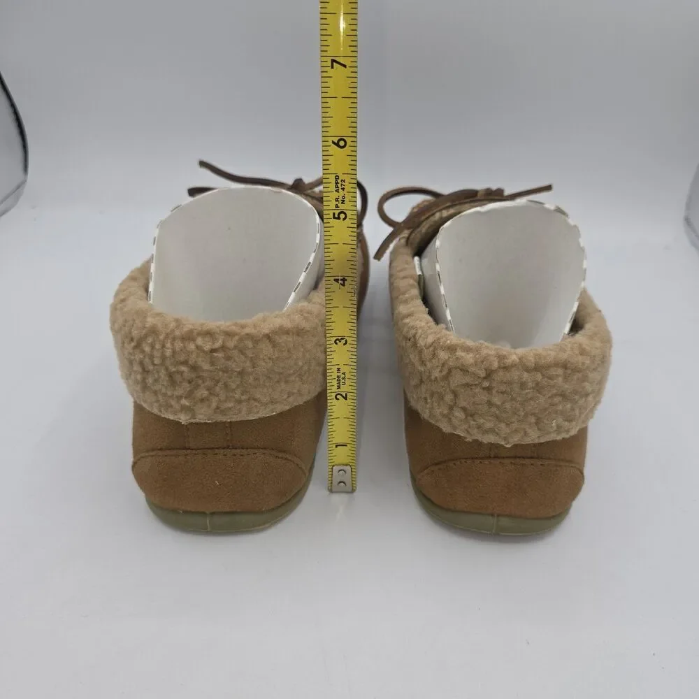 Deer Stags Slipperooz Campfire Chestnut, Mens Size 8 Slip On Shoes